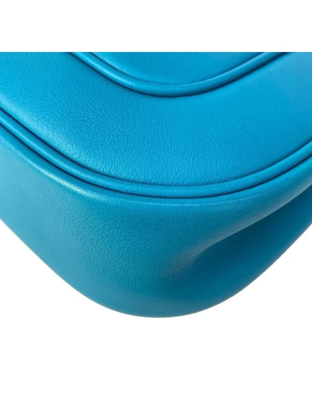 Hermes Shoulder Bag Roulis Mini Turquoise Silver